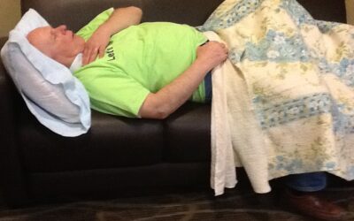 Sleeping on the job…