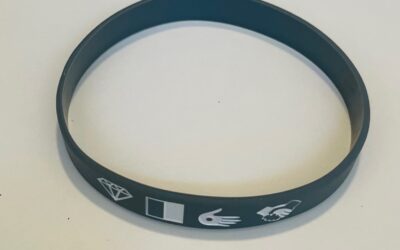 Wristband (Black – XLarge)